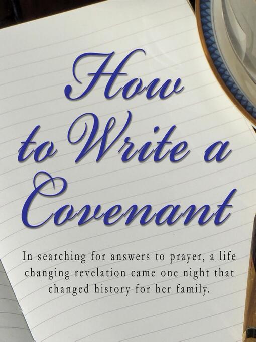 Title details for How to Write a Covenant by Brenda Zintgraff - Wait list